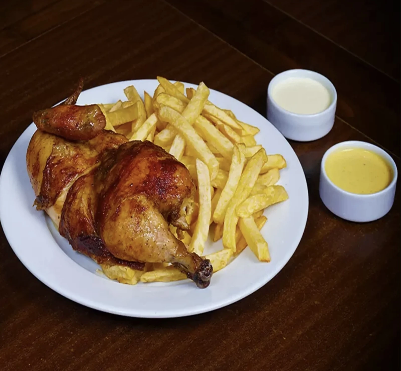 1/2 de pollo