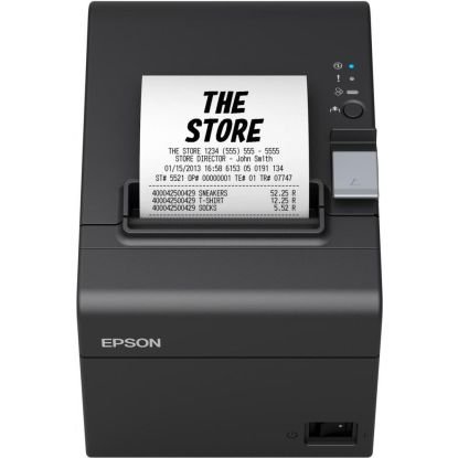 Epson TM-T20III (011), USB, RS232, Noir